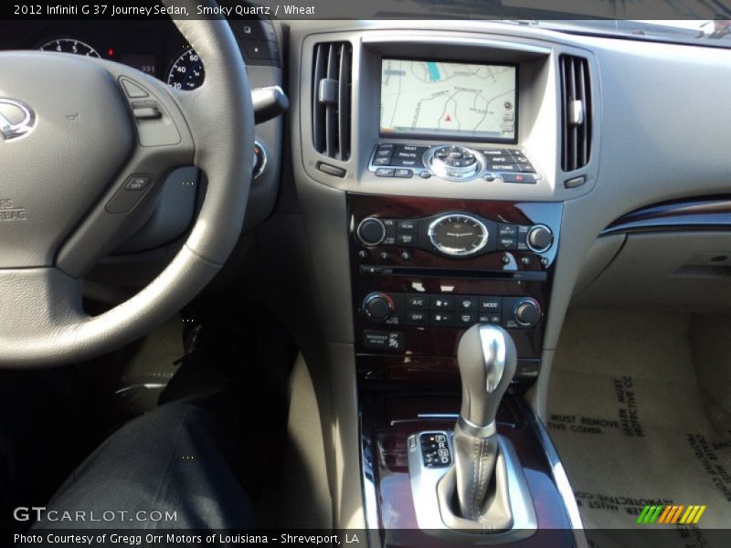 Smoky Quartz / Wheat 2012 Infiniti G 37 Journey Sedan