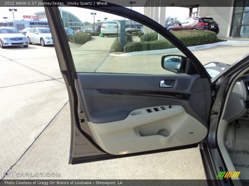 Smoky Quartz / Wheat 2012 Infiniti G 37 Journey Sedan