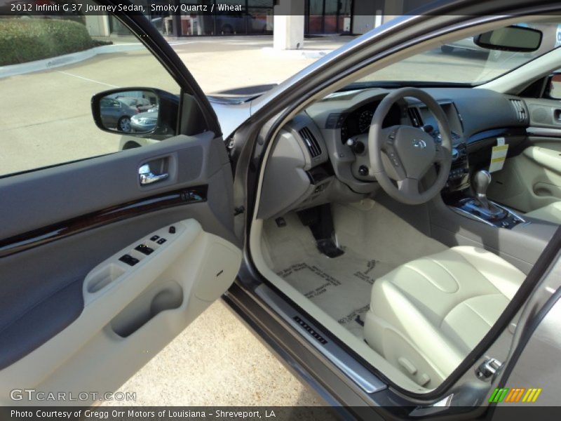 Smoky Quartz / Wheat 2012 Infiniti G 37 Journey Sedan