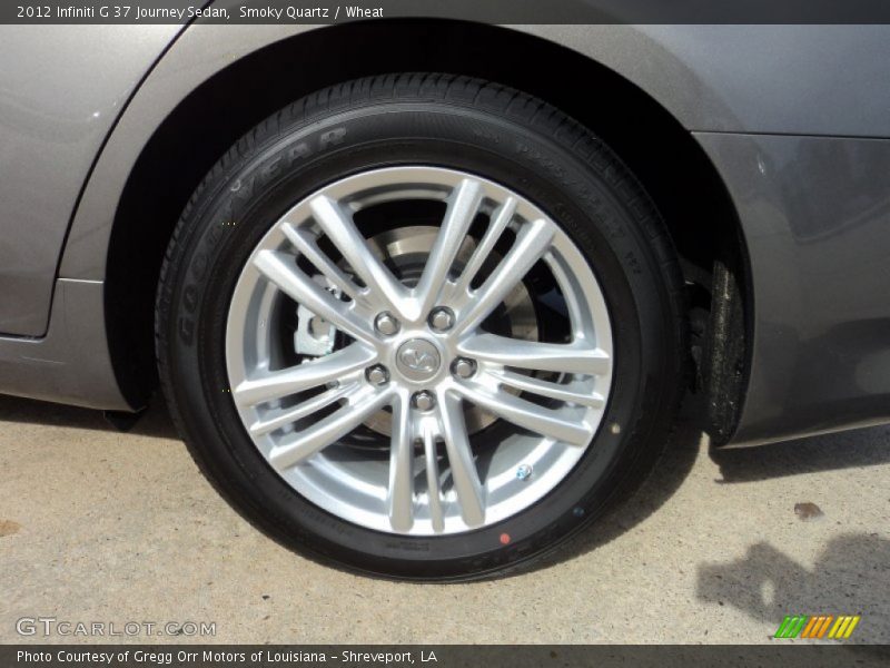 Smoky Quartz / Wheat 2012 Infiniti G 37 Journey Sedan