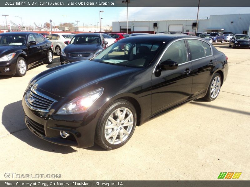 Front 3/4 View of 2012 G 37 Journey Sedan