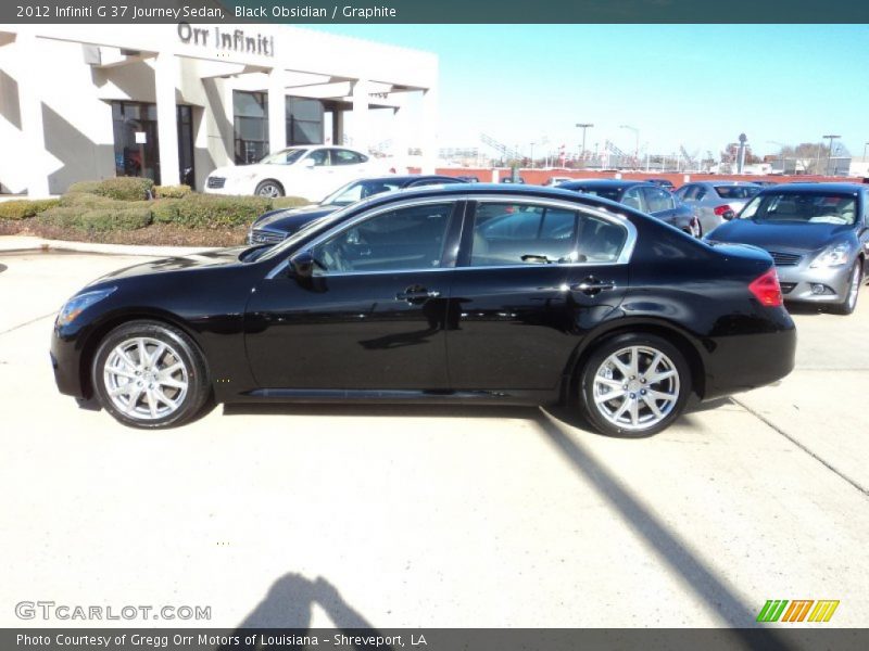 Black Obsidian / Graphite 2012 Infiniti G 37 Journey Sedan