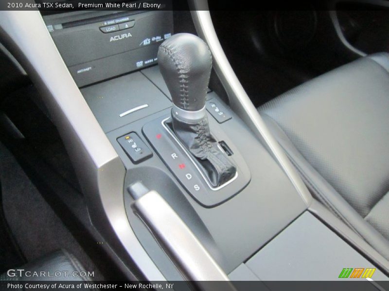 Premium White Pearl / Ebony 2010 Acura TSX Sedan