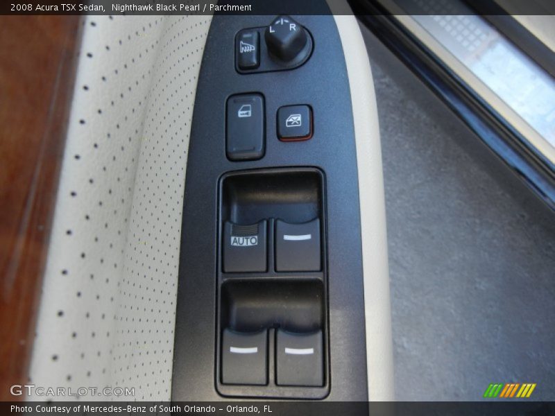 Nighthawk Black Pearl / Parchment 2008 Acura TSX Sedan