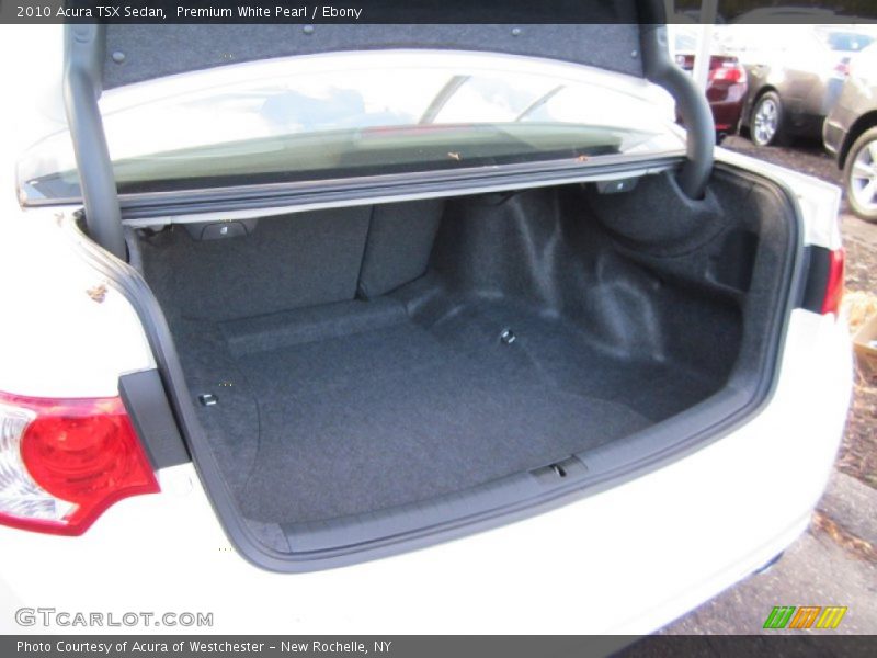 Premium White Pearl / Ebony 2010 Acura TSX Sedan