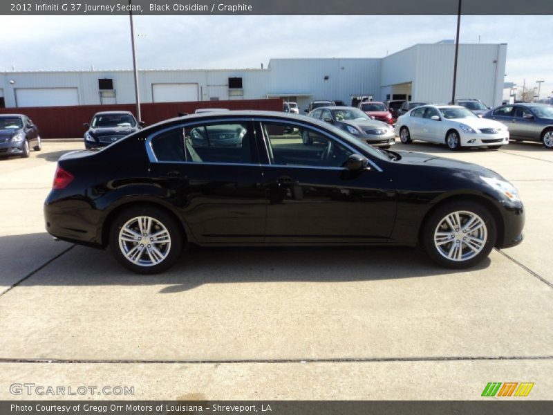 Black Obsidian / Graphite 2012 Infiniti G 37 Journey Sedan