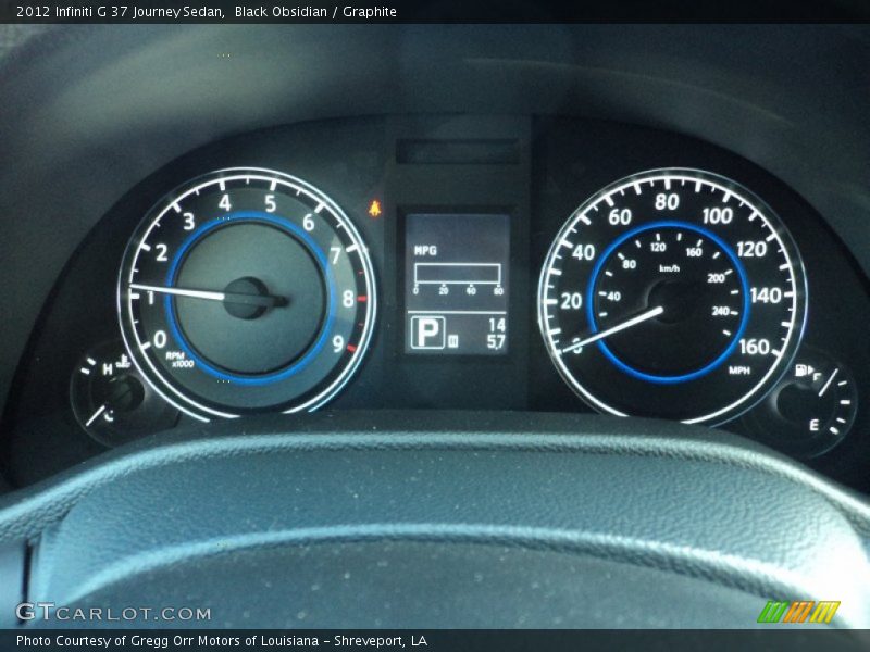  2012 G 37 Journey Sedan 37 Journey Sedan Gauges