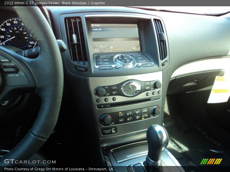 Black Obsidian / Graphite 2012 Infiniti G 37 Journey Sedan