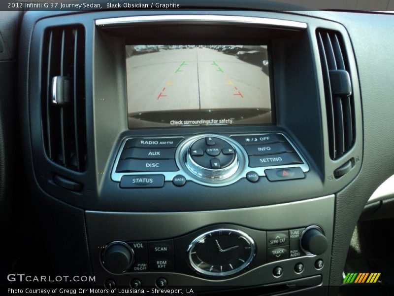 Black Obsidian / Graphite 2012 Infiniti G 37 Journey Sedan