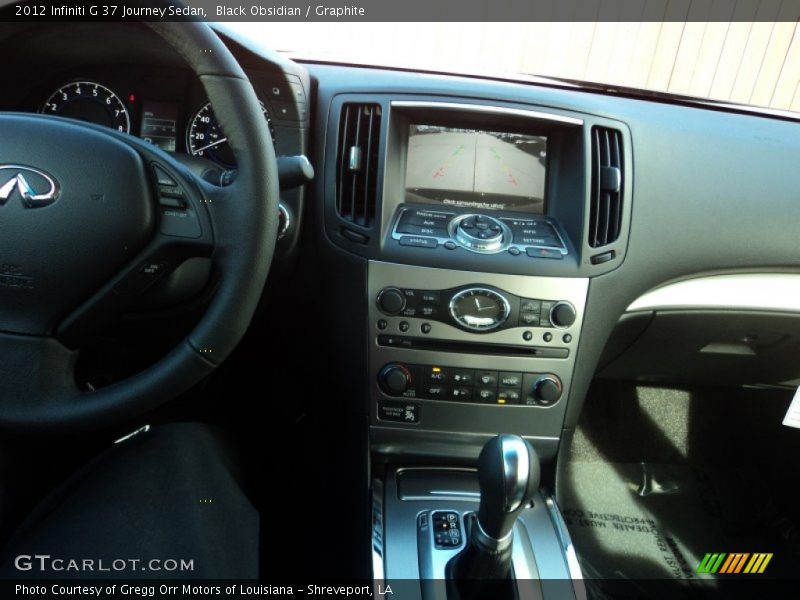 Black Obsidian / Graphite 2012 Infiniti G 37 Journey Sedan