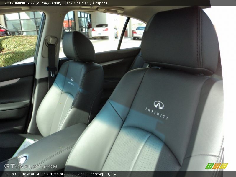 Black Obsidian / Graphite 2012 Infiniti G 37 Journey Sedan