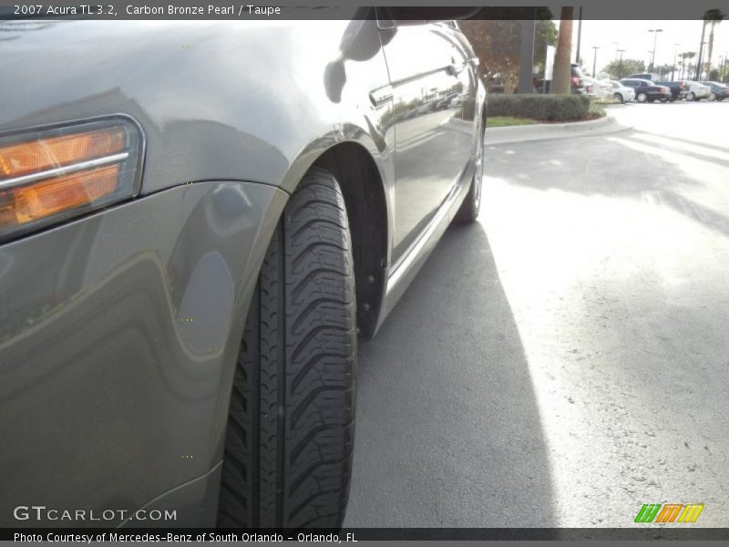 Carbon Bronze Pearl / Taupe 2007 Acura TL 3.2