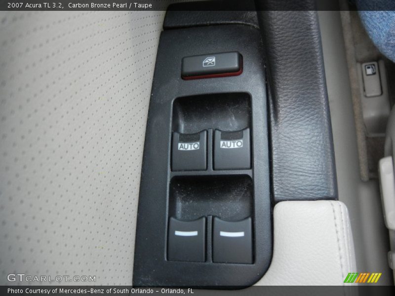 Carbon Bronze Pearl / Taupe 2007 Acura TL 3.2
