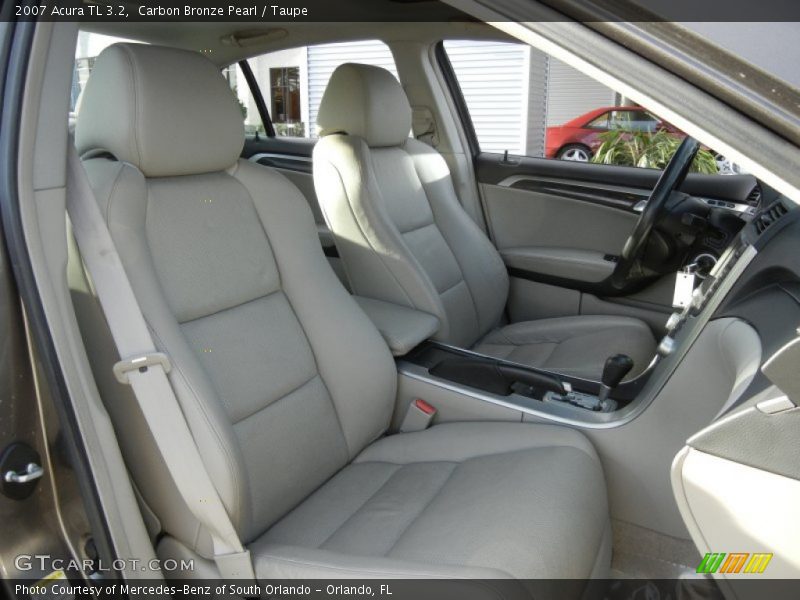 Carbon Bronze Pearl / Taupe 2007 Acura TL 3.2