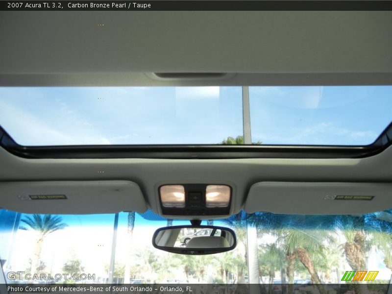 Carbon Bronze Pearl / Taupe 2007 Acura TL 3.2
