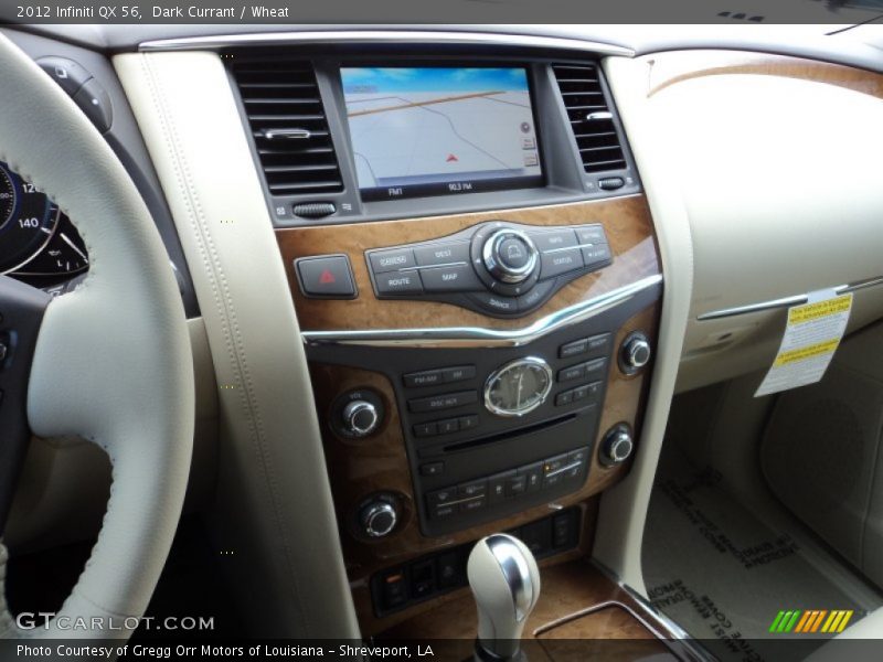 Controls of 2012 QX 56