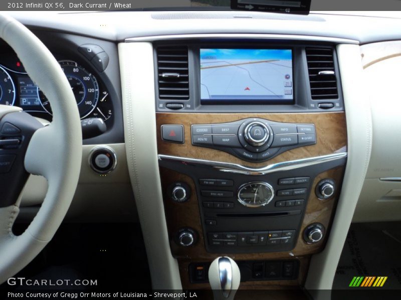 Controls of 2012 QX 56