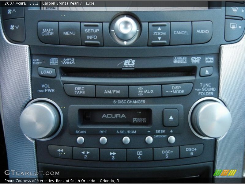Carbon Bronze Pearl / Taupe 2007 Acura TL 3.2
