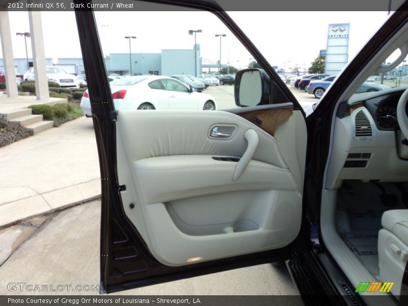 Dark Currant / Wheat 2012 Infiniti QX 56