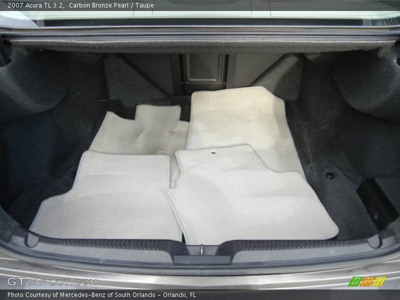 Carbon Bronze Pearl / Taupe 2007 Acura TL 3.2