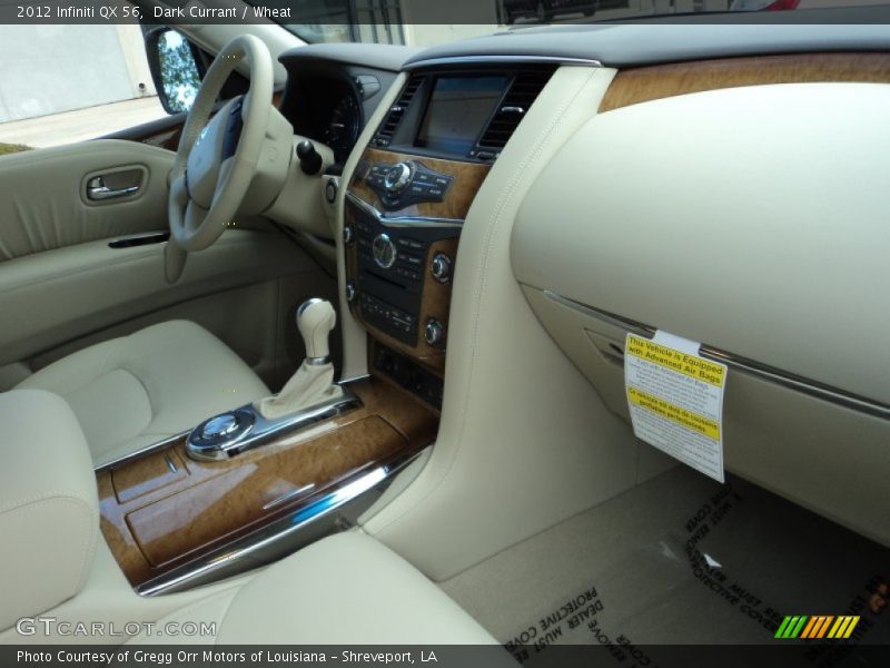Dark Currant / Wheat 2012 Infiniti QX 56