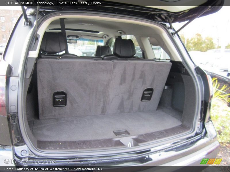 Crystal Black Pearl / Ebony 2010 Acura MDX Technology