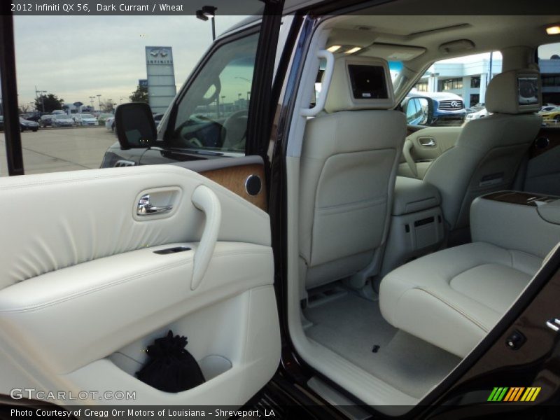 Dark Currant / Wheat 2012 Infiniti QX 56