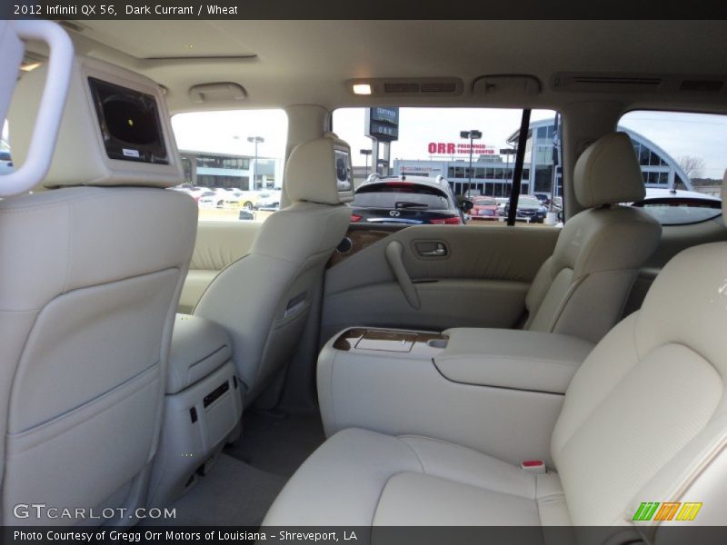 Dark Currant / Wheat 2012 Infiniti QX 56