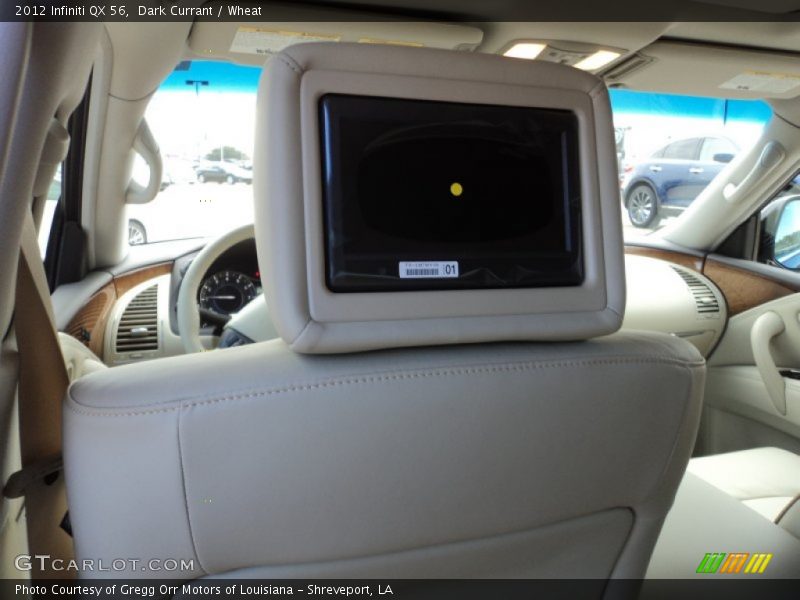 Dark Currant / Wheat 2012 Infiniti QX 56