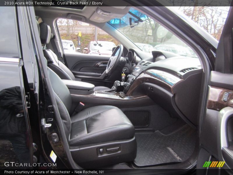 Crystal Black Pearl / Ebony 2010 Acura MDX Technology