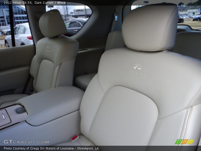 Dark Currant / Wheat 2012 Infiniti QX 56