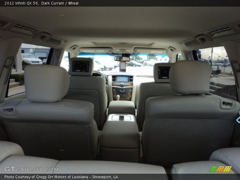 Dark Currant / Wheat 2012 Infiniti QX 56
