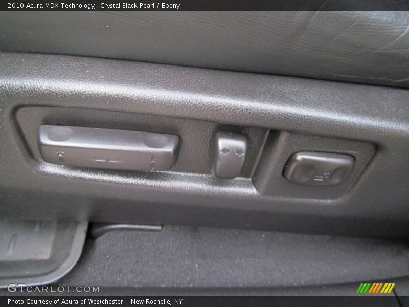 Crystal Black Pearl / Ebony 2010 Acura MDX Technology