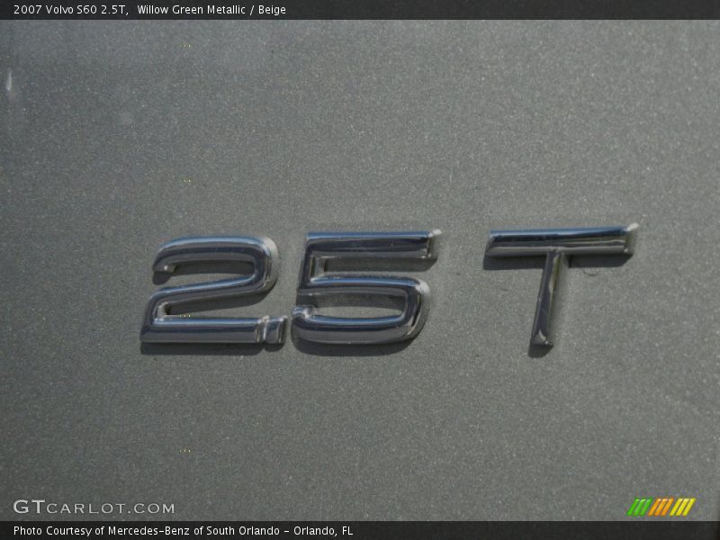 Willow Green Metallic / Beige 2007 Volvo S60 2.5T