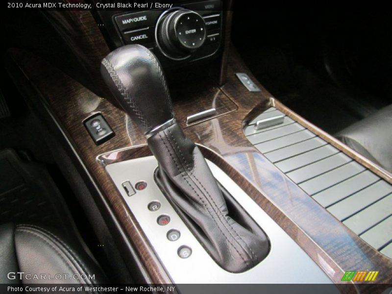 Crystal Black Pearl / Ebony 2010 Acura MDX Technology