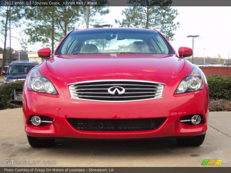  2012 G 37 Journey Coupe Vibrant Red