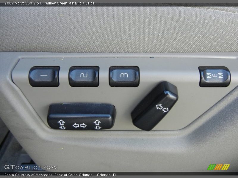Willow Green Metallic / Beige 2007 Volvo S60 2.5T