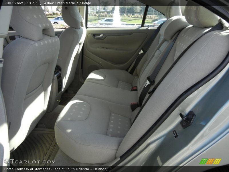 Willow Green Metallic / Beige 2007 Volvo S60 2.5T