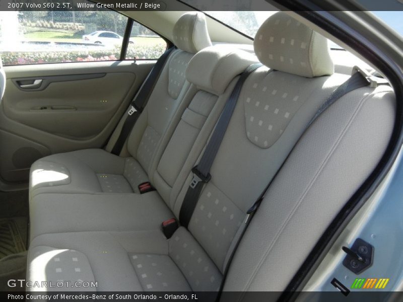 Willow Green Metallic / Beige 2007 Volvo S60 2.5T