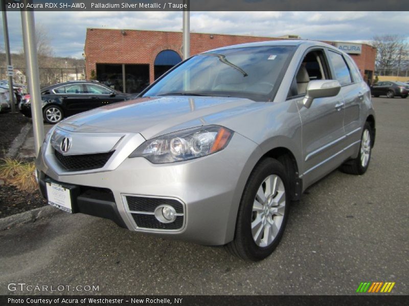 Palladium Silver Metallic / Taupe 2010 Acura RDX SH-AWD
