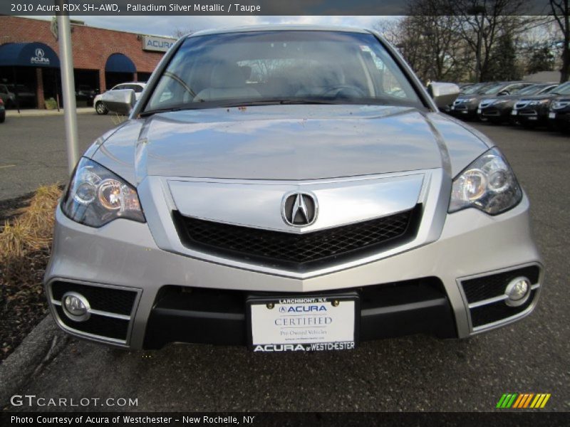 Palladium Silver Metallic / Taupe 2010 Acura RDX SH-AWD
