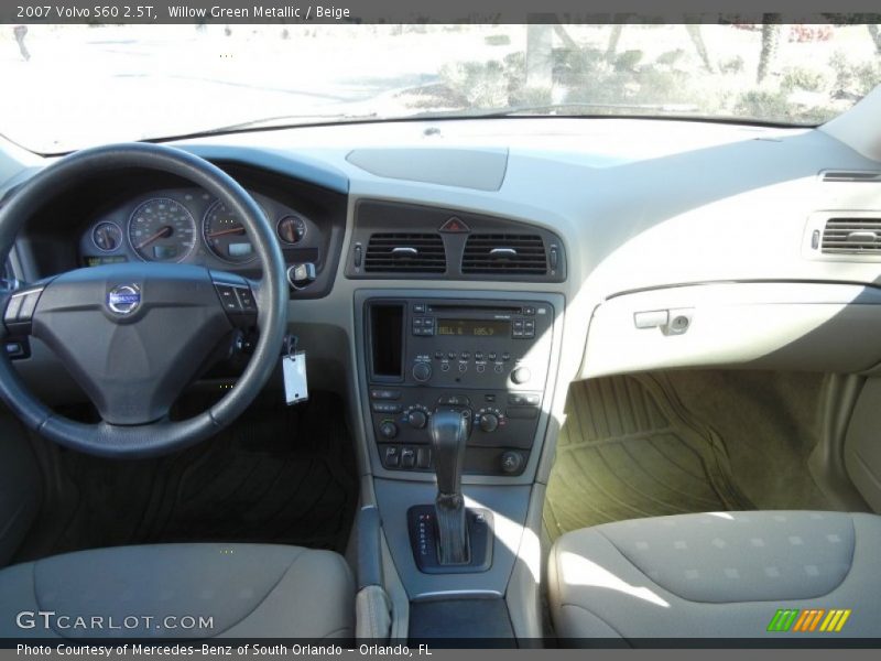 Willow Green Metallic / Beige 2007 Volvo S60 2.5T
