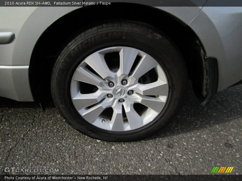Palladium Silver Metallic / Taupe 2010 Acura RDX SH-AWD