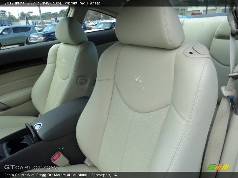 Vibrant Red / Wheat 2012 Infiniti G 37 Journey Coupe