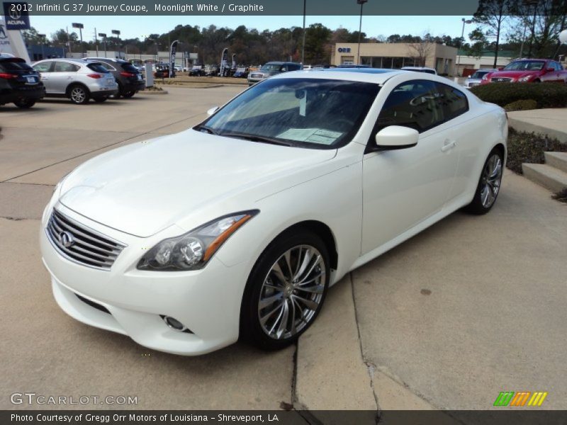 Front 3/4 View of 2012 G 37 Journey Coupe
