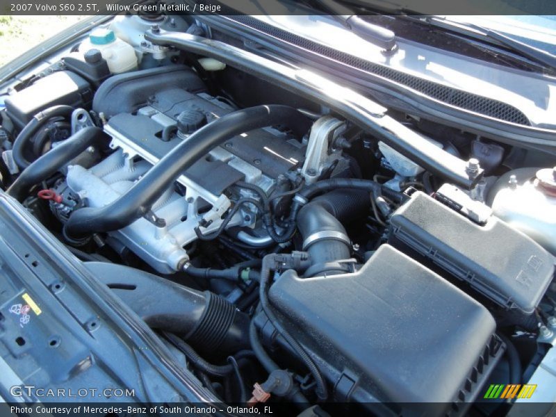 Willow Green Metallic / Beige 2007 Volvo S60 2.5T