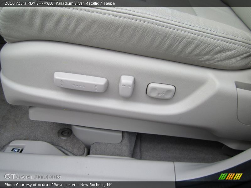 Palladium Silver Metallic / Taupe 2010 Acura RDX SH-AWD