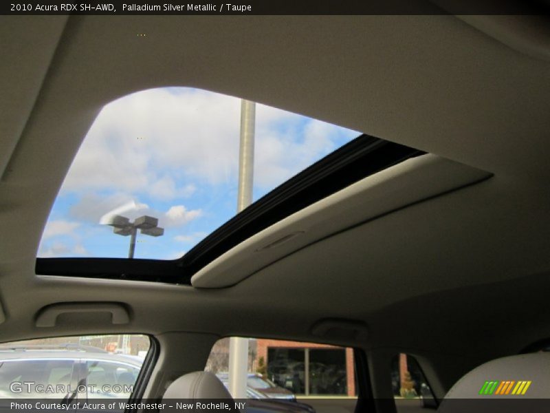 Palladium Silver Metallic / Taupe 2010 Acura RDX SH-AWD