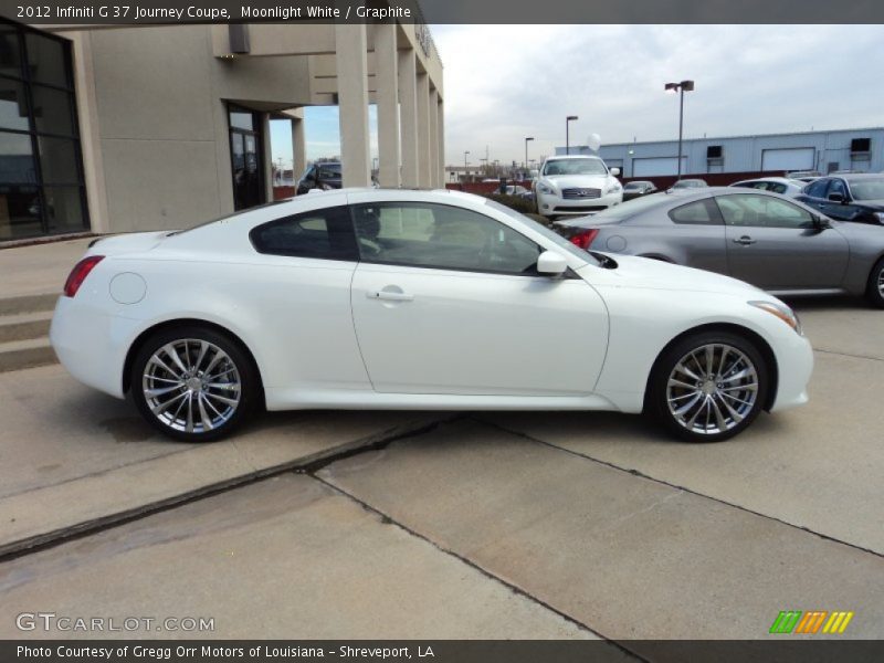  2012 G 37 Journey Coupe Moonlight White