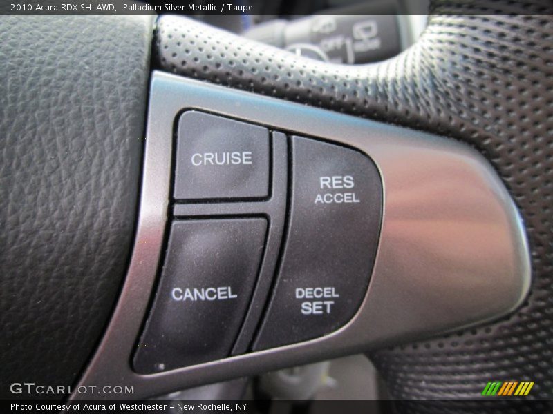 Palladium Silver Metallic / Taupe 2010 Acura RDX SH-AWD